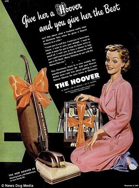 sexist christmas adverts for women who want hoovers daily mail online