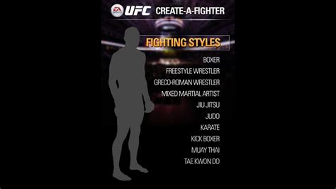 fighting styles combat fighting styles