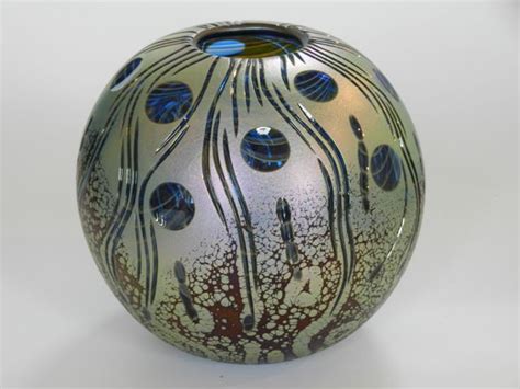 Pieces From The Past Art Glass Vase Glass Art Sculpture Glass Art
