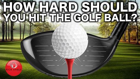 hard    hitting  golf ball youtube