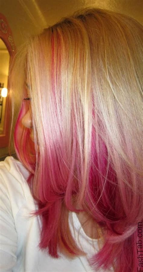 blonde and pink hair awesome hot pink pink hair ideas hair color pink