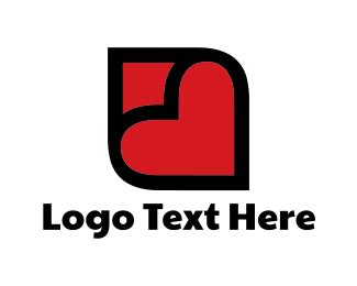 red heart logo brandcrowd logo maker