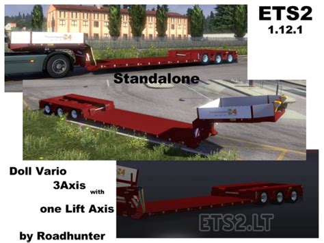 doll vario  axis lift empty trailer ets mods