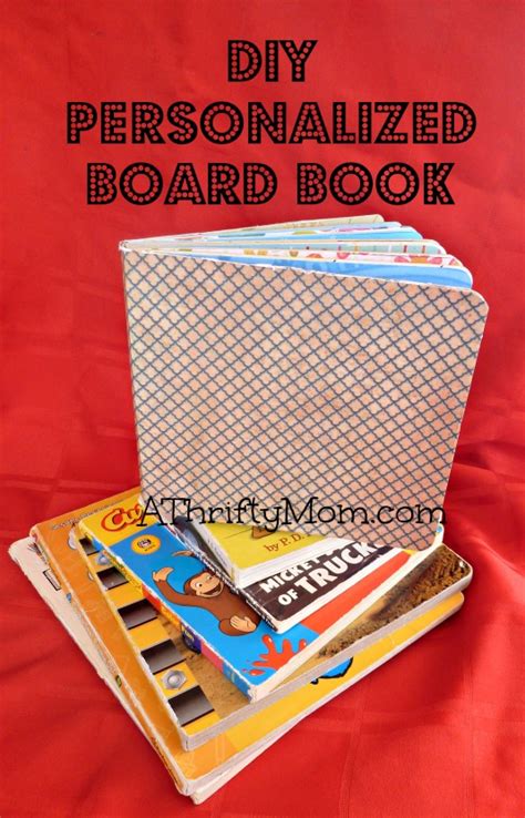 diy personalized board book  thrifty mom recipes crafts diy