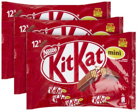 pk nestle kitkat mini chocolate bars  catchcomau