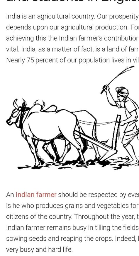 Indian Farmer Essay Writing Farmer Foto Collections