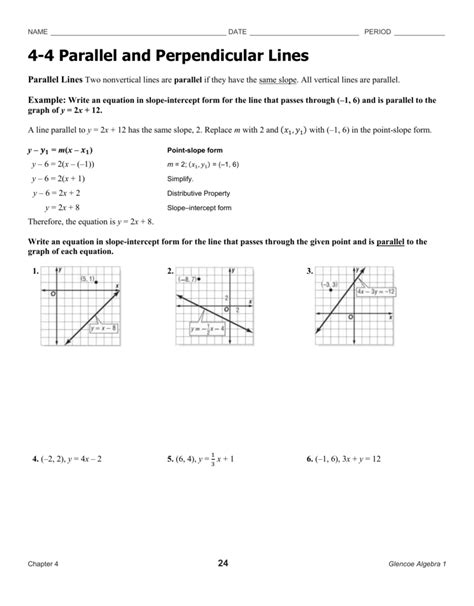 study guide  intervention writing linear equations answer key