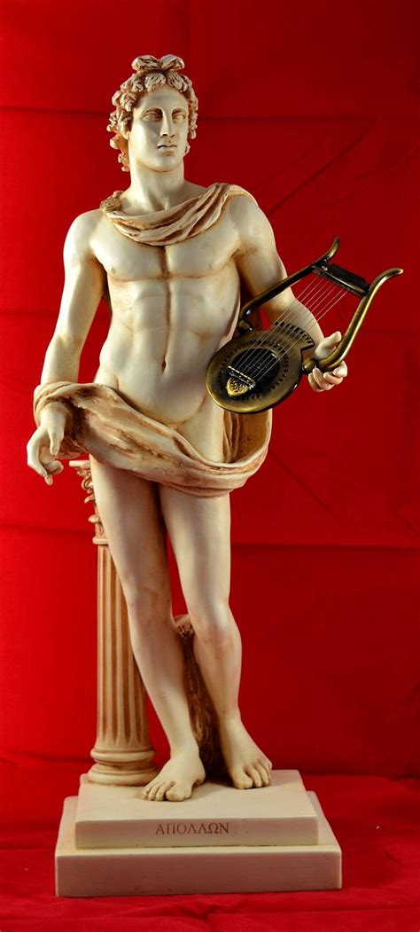 Apollo Light Music Sun God New Sculpture Statue Greek Big Size Etsy