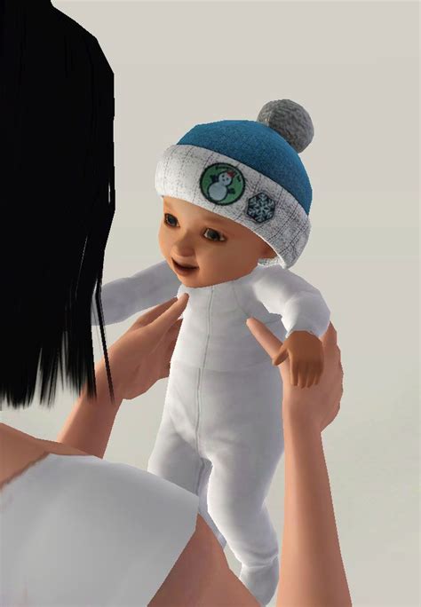 ea toddler hats converted  baby accessories  danjaley  sims