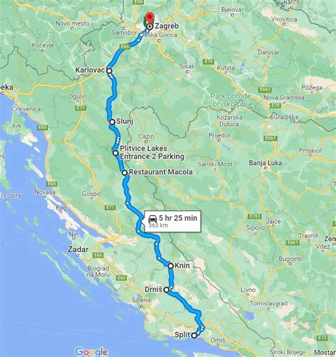 zagreb  split   magical  highway total croatia