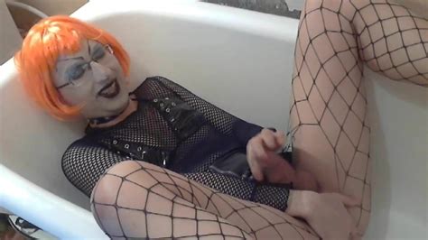 Goth Sissy Jerking Sucking And Cumming In A Bathtub Xhamster