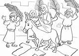 Donkey Riding Jerusalem sketch template