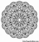 Mandala Coloring Pages sketch template