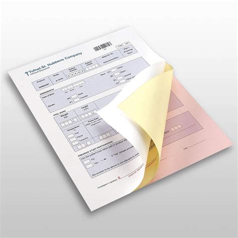 pre printed carbonless invoices invoice template ideas