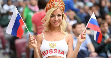 Russia Fan Dubbed World Cup S Sexiest Supporter Is A