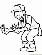 Coloring Farmer Pages People Gardener Clipart Cliparts Farm Printable Cartoon Dell Colouring Kids Coloringpagebook Library Google Comments Advertisement Popular Coloringhome sketch template