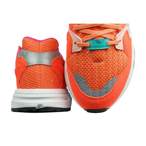 uk  eu  adidas originals zx torsion womens running shoes trainers orange  onbuy