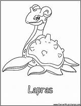 Pokemon Coloring Lapras Pages Para Colorear Dibujos Printable Pyroar Fun Color Páginas Draw Imprimir Cute Dragón Getcolorings Choose Board sketch template