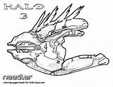 Pages Coloring Xbox Halo Getcolorings sketch template