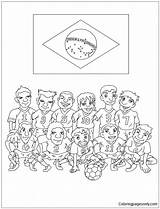 Coloring Team Pages Denmark Serbia Korea Japan Brazil Color Germany France Republic Australia Coloringpagesonly Cup sketch template