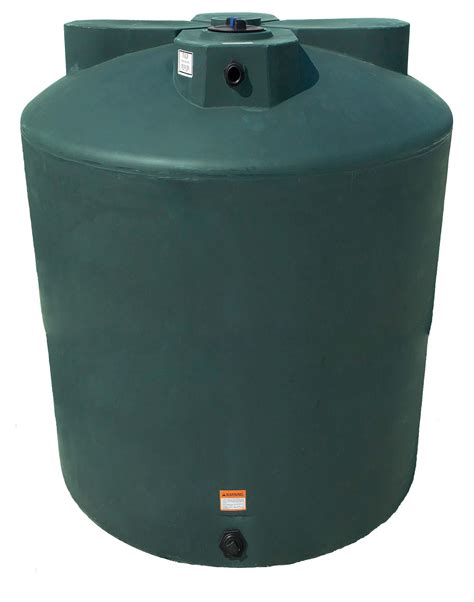 gallon water storage tank