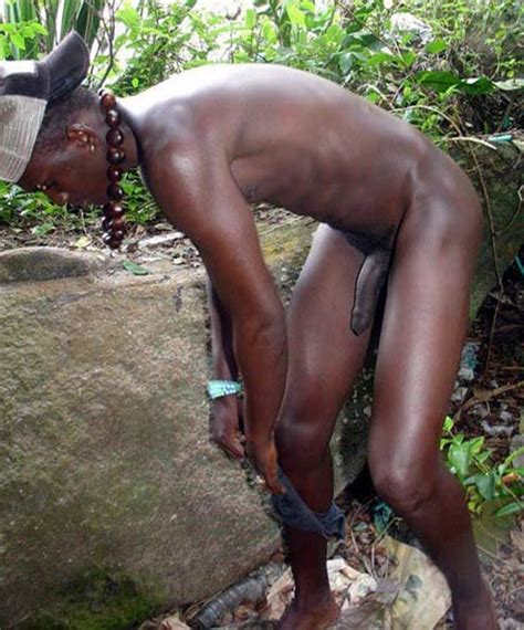 nude african tribal man big penis —