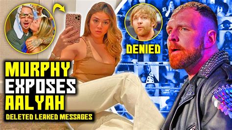 murphy publicly exposes aalyah mysterio in leaked post dean ambrose