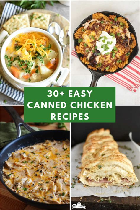 canned chicken recipes ideas pitchfork foodie farms