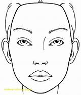 Coloring Pages Cosmetic Getdrawings Makeup sketch template