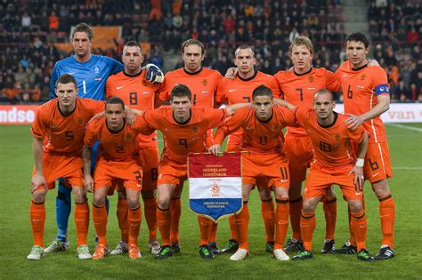 een pagina  het nederlands elftal