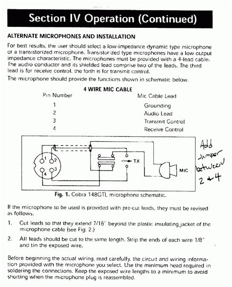 diagram cb radio mic wiring diagrams mydiagramonline