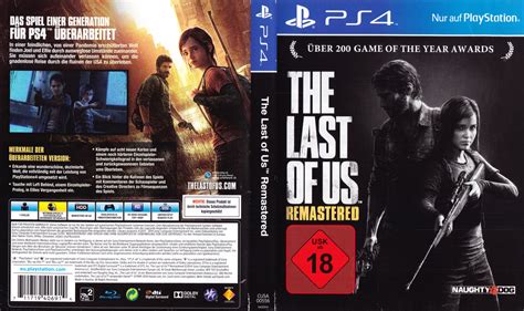The Last Of Us Remastered V2 Playstation 4 Covers