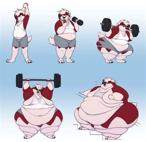 weight gain sequence  cinderfluff  twitter rfatfurs