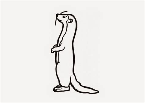 weasel coloring page  coloring pages  coloring books  kids