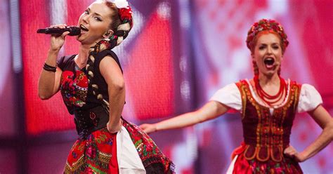 Eurovision 2014 Poland Cause A Stir With Sexy Milkmaid Routine