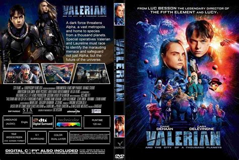 grátis gtba valerian and the city of a thousand planets 2017 r2 cover and label dvd movie