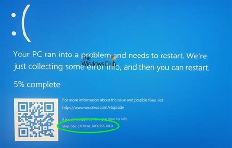 10 solutions for critical process died error in windows 10 8 7 easeus