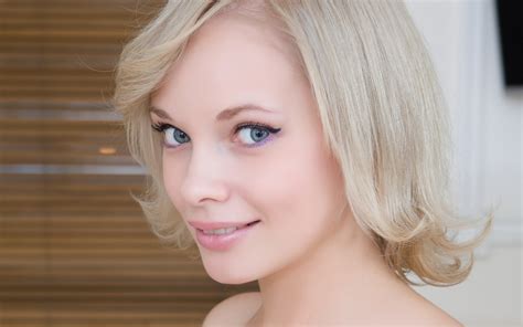 wallpaper face women model blonde long hair nose