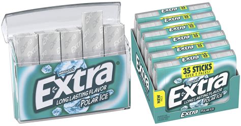 amazon  extra sugar  gum  piece packs   shipped    pack