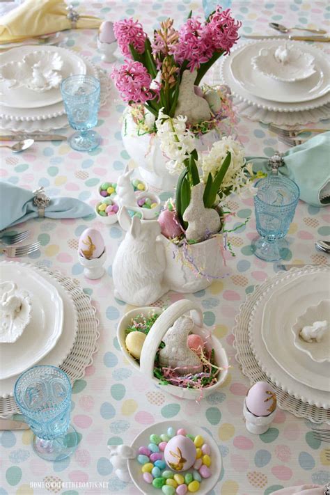 gorgeous diy easter tablescape decorating ideas  spring