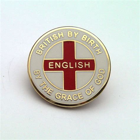 english by the grace of god england enamel lapel badge flag patriotic pin ebay