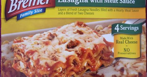 aldi product reviews bremer lasagna  meat sauce