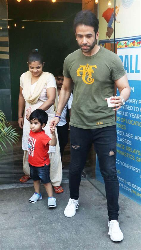 Tusshar Kapoor Enjoys A Day Out With Son Laksshya In Pics