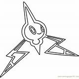 Rotom Coloringpages101 sketch template