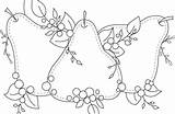 Peras Visuales Plasticas Pintura Uvas Dibujosparapintar Manteles Ninos Navidad Sabanillas Niños Imagenesparadibujar Visitar sketch template