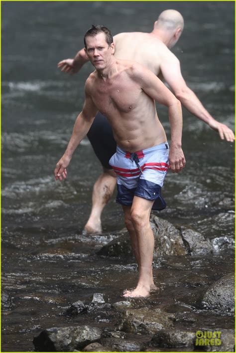 kevin bacon shirtless in hawaii with kyra sedgwick