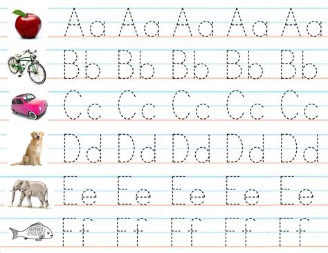 learning  write abc sheets  letter worksheets