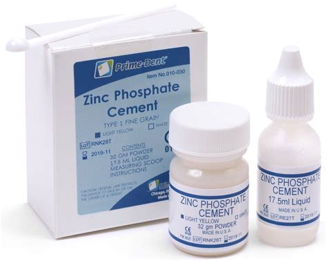 buy prime dent dental zinc phosphate cement    price