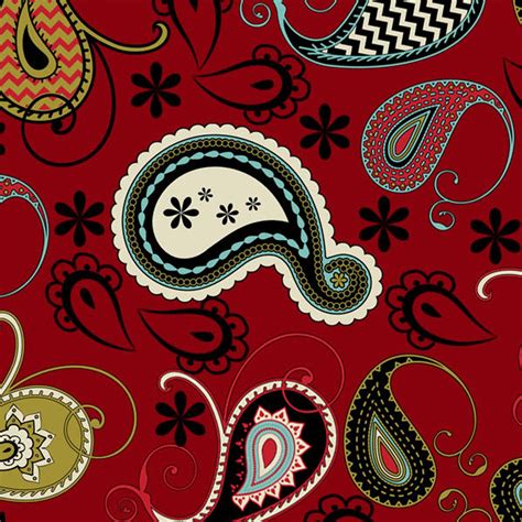 paisley passion digital paper designs instant download etsy