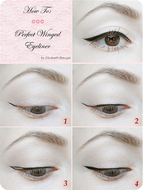 perfect winged eyeliner tutorial